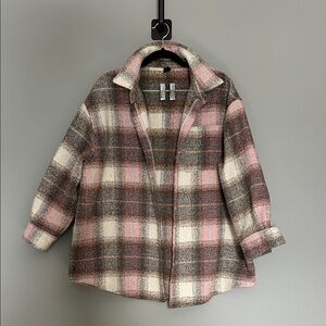 Dazy Dusty Pink Shacket